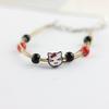 Arcilla Blanda Cerámica Cuentas Dibujos Animados Fruta Pulsera Hecha a Mano para Mujeres Verano Fresco Pulsera Multicapa Ajustable Joyería Cuentas Hilo