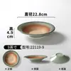 Platos de Melamina Xiangyuan para Restaurantes Comerciales, Platos para Salteados de Hotel, Platos de Presentación para Entrantes Fríos, Platos Redondos Profundos Creativos