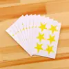 Adesivo de estrela de cinco pontas multi-tamanho adesivo de estrela colorida adesivo de recompensa para crianças adesivo para roupas