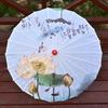 Guarda-chuva de papel de óleo de estilo antigo Traje clássico Hanfu Silk Umbrella Cheongsam Props Decoração Red Umbrella Factory