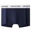 Calzoncillos tipo bóxer para hombre, transpirables, cómodos y de color liso, a la moda