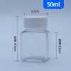 Garrafa para Classificar Miçangas de Celebridade da Internet Transparente 30ml Garrafa Quadrada Pequena 2,6mm Garrafa de Armazenamento de Miçangas Acessórios Artesanais DIY Atacado