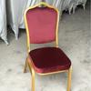 Silla de Conferencia para Hotel Aleación de Aluminio Silla de Comedor para Banquete de Bodas Silla VIP para Restaurante Respaldo para Adultos Bolsa Suave Silla de Hotel