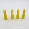 Taco de Expansión de Plástico para Curvina Amarilla Pequeña Taco de Nylon con Goma Partículas de Goma 6mm Expansión Gecko Taco para Muro Amarillo Verde Gris M6/M8