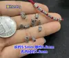 Prata Esterlina S925 Retro Contas de Furo Grande Pulseira Trançada Leão Pulseira Pulseira Joker DIY Acessórios Seiko
