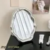 Espelho de Maquiagem de Nuvem Fofa para Mulheres, Casa, Quarto, Penteadeira, Mesa, Espelho de Maquiagem de Mesa de Luxo Leve, Portátil