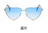 Gafas de Sol Metálicas Retro con Forma de Corazón, Gafas Divertidas con Forma de Corazón para Hombres y Mujeres, Gafas de Sol con Forma de Corazón