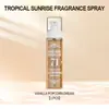UDCLUB Perfume Spray Sem Álcool Transfronteiriço Fragrância Gourmand Aroma de Bolo de Baunilha Spray Corporal Rio Amazônia