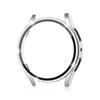 Para Samsung Galaxy watch6/7 carcasa integrada/hueca incrustada de diamantes cubierta protectora de PC con baño de metal 40/44