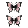 Pegatinas de Tatuaje de Mariposas de Colores al por Mayor Impermeables y de Larga Duración Pegatinas Combinadas de Mariposas Acuarela Soñadoras para Pecho, Cintura y Brazos