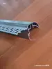 Canalón de Aleación de Aluminio con Luz, Canaleta de Lluvia, Canaleta de Recolección de Agua para Aleros de Pared, Marcos de Ventana