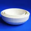 Melamina Blanca Cuenco Recto Lado Cocina Coreana Cuenco para Encurtidos Cuenco para Ensalada Postre Cuenco para Arroz Barbacoa Borde de Porcelana Protector Cuenco Redondo