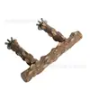 Brinquedo para papagaio, brinquedo para pássaro, brinquedo de madeira pimenta, poleiro, escada, balanço, escada de escalada, escada suspensa, estrutura de brincar combinada, transfronteiriço