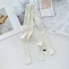 Lenço de Seda, Longo, de Alta Qualidade, Acessórios Versáteis de Lenços Pequenos, Novo Lenço Retro de Bolinhas para Primavera e Verão, Faixa de Cabelo, Cinto Decorativo