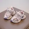 Zapatos Deportivos para Niñas 2026 Primavera/Otoño Nuevos Suela Suave Conejo Versátiles Transpirables Ligeros Antideslizantes Casuales Zapatos para Niños