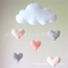 Tela No Tejida Nube Gota de Lluvia Decoraciones Colgantes para Habitación Infantil Suministros para Fiesta de Cumpleaños Decoraciones de Tienda Decoración de Nube Blanca Interior