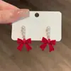 Pendientes Nuevos de Borla de Perla Coreana con Gota de Aceite para Mujer Estilo Coreano Diseño Simple y de Moda Pendientes Versátiles Pequeños y Exquisitos