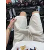 Shorts Esportivos de Secagem Rápida para Homens, Calças de Verão para Fitness Estilo Americano de Seda de Gelo com Cordão, Shorts para Basquete e Corrida ao Ar Livre