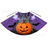 Capa Infantil de Calabaza de Halloween con Estampado, Accesorio Decorativo de Capa para Fiesta de Cosplay Infantil