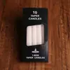 Venda por atacado de velas coloridas para iluminação doméstica velas comuns velas de casamento romântico de haste longa velas de emergência