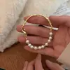 Pulsera Colgante Corazón Arcoíris de Plata de Ley S925 Estilo Ins Pulsera Sencilla DIY para Niñas y Mejores Amigas Joyería de Moda