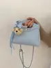 Bolso Fresco y Sencillo Nuevo Moda Primavera/Verano Bolso de Hombro con Cadena de Personalidad a la Moda Bolso Cruzado de Textura Elegante y Moderno