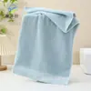 Fabricante Gaoyang Atacado Toalha Ondas d'Água Toalha Absorvente Espessa Logo Bordado
