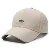 Sombrero de lengua de pato para hombre de mediana edad, de primavera y verano, a la moda, protector solar, para exteriores, transpirable, de béisbol, sencillo y combinable.