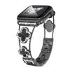 Adecuado para Apple Watch Apple Watch 10/9/8/7 Generación Universal Metal Diamante Trébol de Cuatro Hojas Correa de Metal