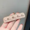 Presilha de Cabelo de Pérola de Cristal Estilo Coreano para Mulheres, Presilha de Franja de Alta Qualidade e Elegante, Grampo de Cabelo Versátil Exquisito para Acessório de Cabelo do Dia a Dia