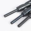 Broca helicoidal de vástago pequeño de 1/2 pulgada y vástago igual, placa de hierro, aleación de aluminio, carpintería, taladro de alta velocidad, taladro especial transfronterizo