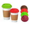 Tampa de silicone para caneca de café de grau alimentício, tampa protetora para caneca, fabricantes, vedação à prova d'água, tampa de caneca para escritório