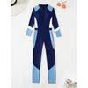 Traje de baño de una pieza para mujer Amazon traje de buceo ajustado pantalones de manga larga talla grande transpirable traje de medusa traje deportivo de carreras mujer