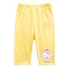 Pantalones casuales recortados para niña con estampado de caricatura de Kt Cat 2022 Verano Nuevo Algodón para niños pequeños y medianos Ropa exterior