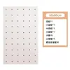 Tablero Perforado de Madera Maciza Estante de Almacenamiento Montado en la Pared Ganchos Estantes Almacenamiento de Pared Creativo Tablero Colgante Almacenamiento Estante de Tablero Perforado de Madera