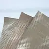 Papel compuesto de tela tejida transparente liso, papel de embalaje a prueba de humedad, papel de embalaje industrial tejido laminado, papel resistente al desgaste y a la corrosión