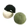 Sombrero de Melón Sombrero de Piso para Hombre Todo Fósforo Color Sólido Sombrero de Melón de Moda Tendencia Personalizado Sombrero de Piso para Hombres y Mujeres
