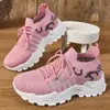 Zapatos Nuevos Transfronterizos para Mujer Zapatos Verano Plataforma Alta Exportación Zapatos de Suela Gruesa Malla Transpirable Versátiles Zapatos Deportivos y Casuales