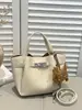 Bolsa portátil de gran capacidad para mujer, nueva tendencia de moda verano 2026, bolso tipo cesta retro, elegante bolso cruzado