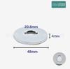 Acero inoxidable 304 luz espejo 4 puntos luz brillante superficie brillante válvula angular grifo trefilado cubierta de pared cubierta para agujero de pared cubierta fea cubierta para agujero 201
