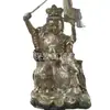 Atacado do Fabricante Estátua de Cobre da Velha Mãe Silenciosa Ornamentos Cobre Puro Menina Negra de Nove Dias Estátua da Imperatriz do Lago de Jade Escultura de Cobre