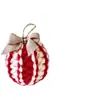 Nueva Estación Independiente Transfronteriza de Comercio Exterior Europea y Americana Bolas Navideñas Multicolores Mixtas Bolas Navideñas Tejidas a Crochet Puramente Hechas a Mano