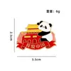 Broche Emblema Desenho Animado Série Panda