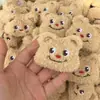 Urso Manteiga de Cabelo Cacheado Desenho Animado Animal de Pelúcia Acessórios DIY Peças Decorativas para Chapéus, Roupas, Meias e Acessórios de Cabelo