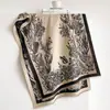 Novo Lenço Jacquard de Imitação de Caxemira Outono 2026 para Mulheres, Xale Grande Espessado Floral Esboçado Vintage para Roupa Externa
