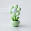 Mini Flor Linda Luz de Noche para Dormitorio Adornos Creativos de Mesita de Noche Luz de Noche DIY de Pegamento de Crema Regalo de Graduación Lámpara de Mesa