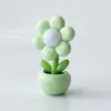Flores de Dibujos Animados Lindas Transfronterizas DIY Pegamento Crema Luz Nocturna Escritorio Mini Luz LED de Ambiente Adornos de Regalo Creativos