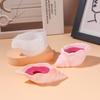 Gota de Gel Cristal DIY Caixa de Armazenamento de Concha Vaso de Flores Conjunto de Flores Resina Mesa Gesso Copo para Vela de Aromaterapia Molde de Silicone