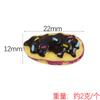 Accesorios de Resina con Temática de Comida Pan Pizza Pastel Funda de Teléfono de Resina DIY Pegatinas 3D Accesorios de Imán para Refrigerador