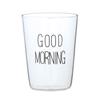 Oficina en Casa Vaso de Vidrio de Gran Capacidad de una Sola Capa Vaso de Agua Simple Vaso de Cerveza Leche Jugo Desayuno Taza Individual Alto Borosilicato